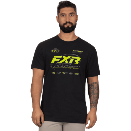 T-SHIRT FXR RACE DIV NOIR
