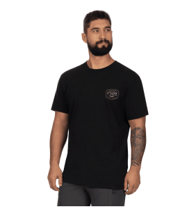T-SHIRT FXR RACE PLATE NOIR
