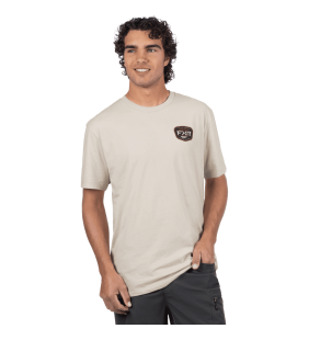 T-SHIRT FXR RACE PLATE BEIGE