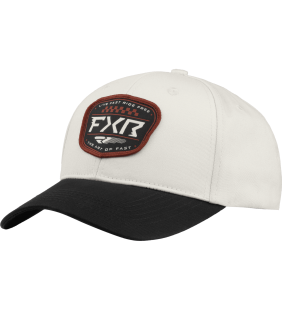 CASQUETTE FXR RACE PLATE BLANC