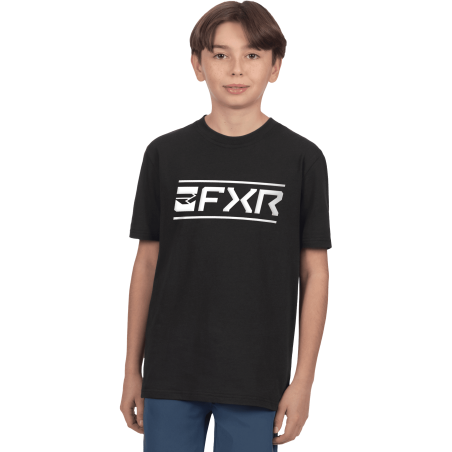 T-SHIRT VICTORY FXR ENFANT NOIR