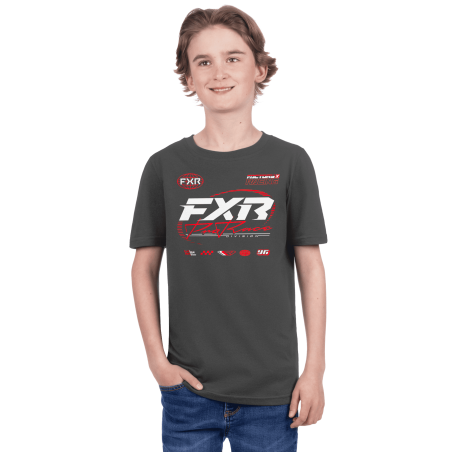 T-SHIRT RACE DIV FXR ENFANT GRIS