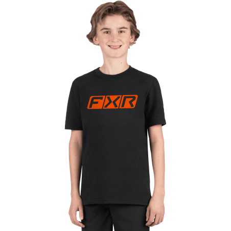 T-SHIRT PIT BOARD ENFANT NOIR