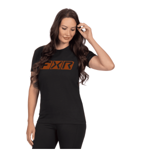 T-SHIRT FXR PIT BOARD FEMME NOIR