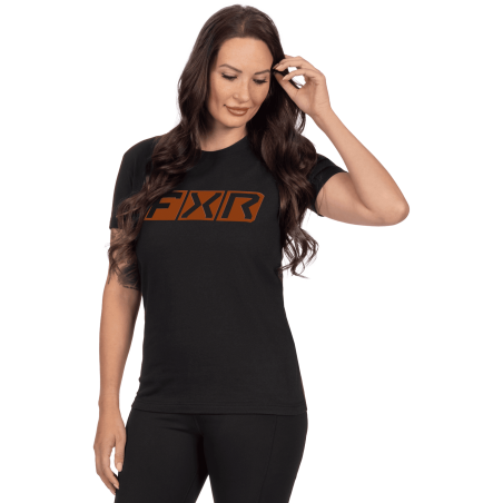 T-SHIRT FXR PIT BOARD FEMME NOIR