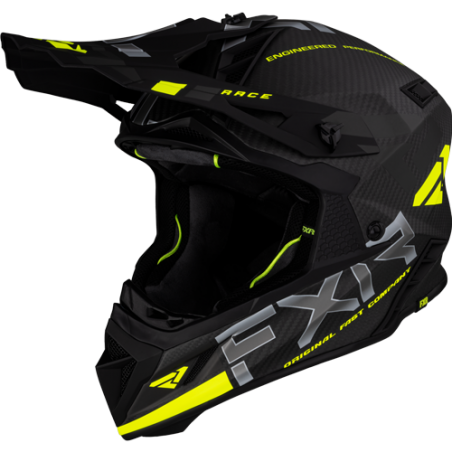 CASQUE HELIUM CABONE JAUNE