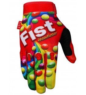 FIST STRAPPED GLOVE CHEWED UP