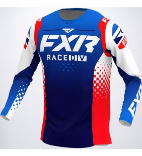 REVO LE MX JERSEY 22-BLEU ROUGE