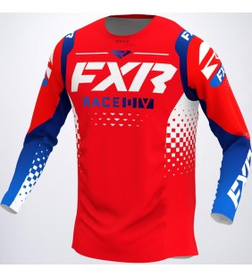 REVO LE MX JERSEY 22-ROUGE BLEU